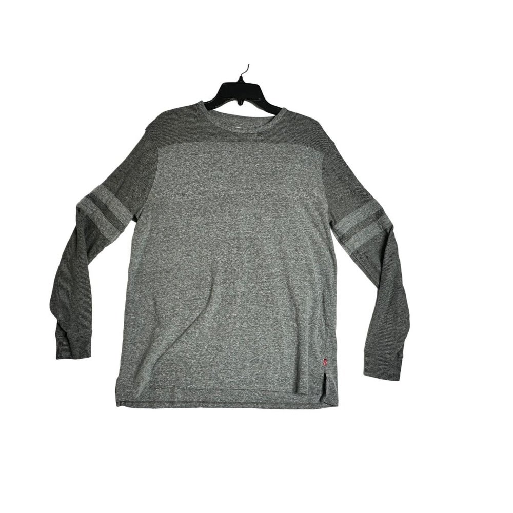 Levis Two Tone Gray Pullover Sweater Mens Large